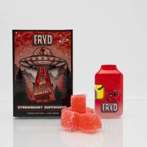 fryd gummies strawberry supernova (hybrid)
